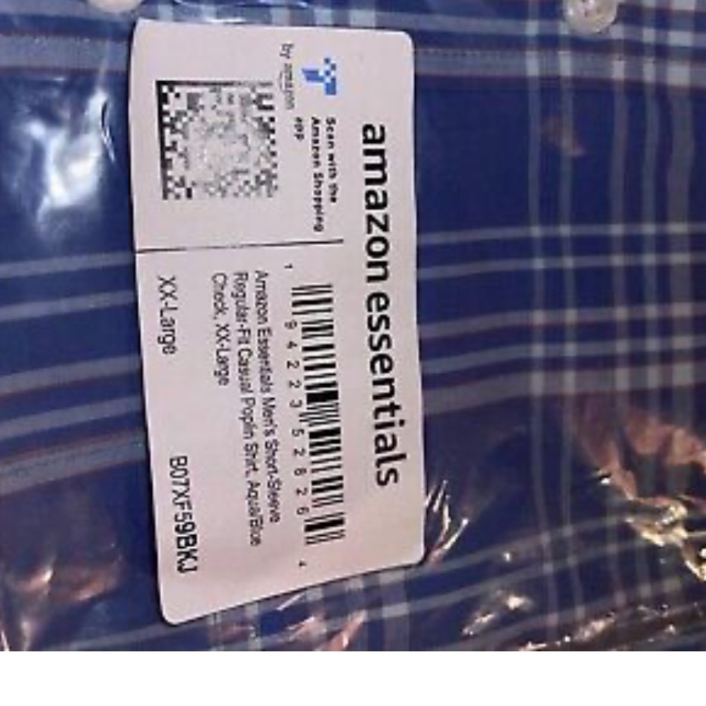 Amazon Essentials Men's Regular-Fit Short-Sleeve Poplin Shirt Shirts for men - Picture 6 of 6